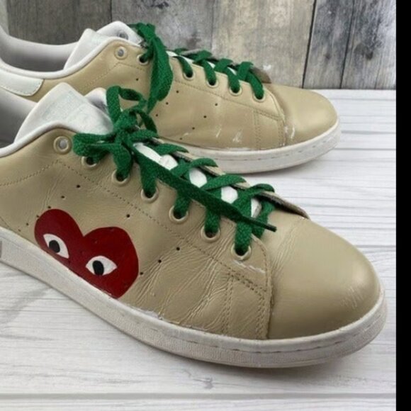 ADIDAS COMME DES GARCONS KICKSTRIKER SNEAKER SIZE 12 US (45 EU )NEW WITH DEFECTS - Picture 9 of 10
